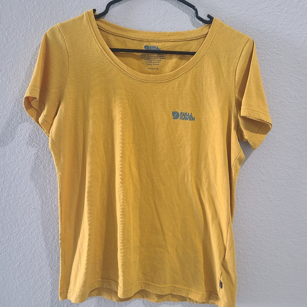 Fjallraven Yellow Short Sleeve Tee